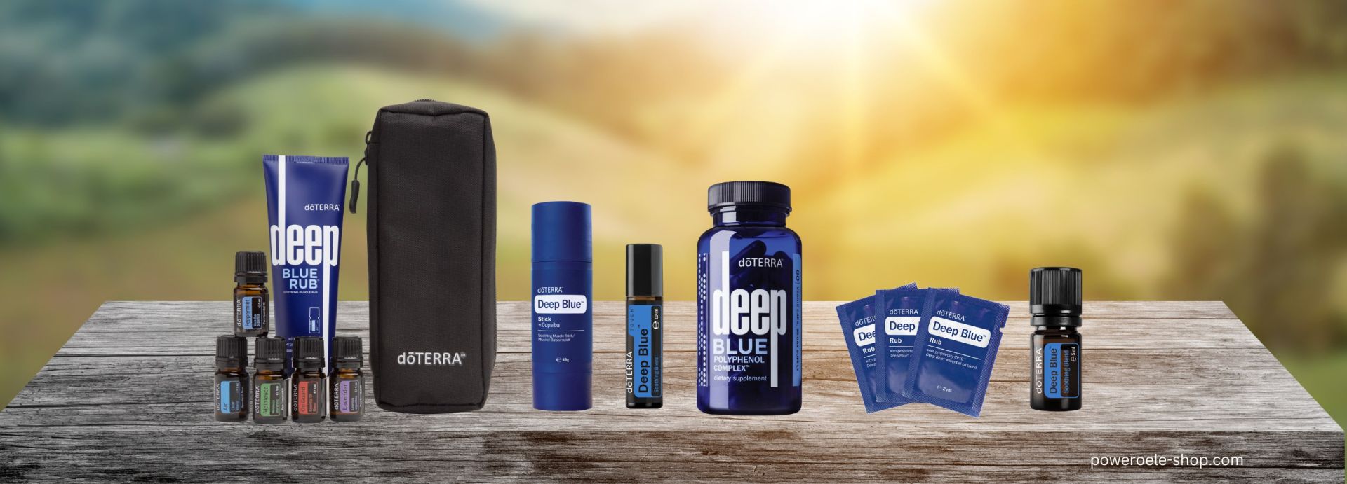 doterra Deep Blue Produkte für Sportler