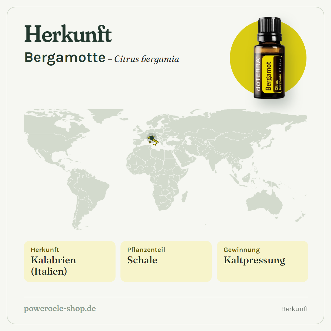 doTERRA Bergamot (Bergamotte) - Herkunft