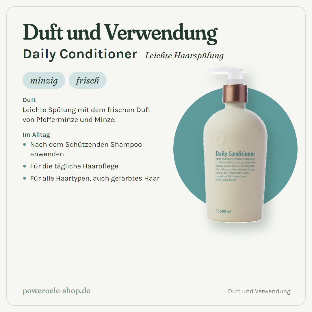 doTERRA Daily Conditioner - Duft und Verwendung