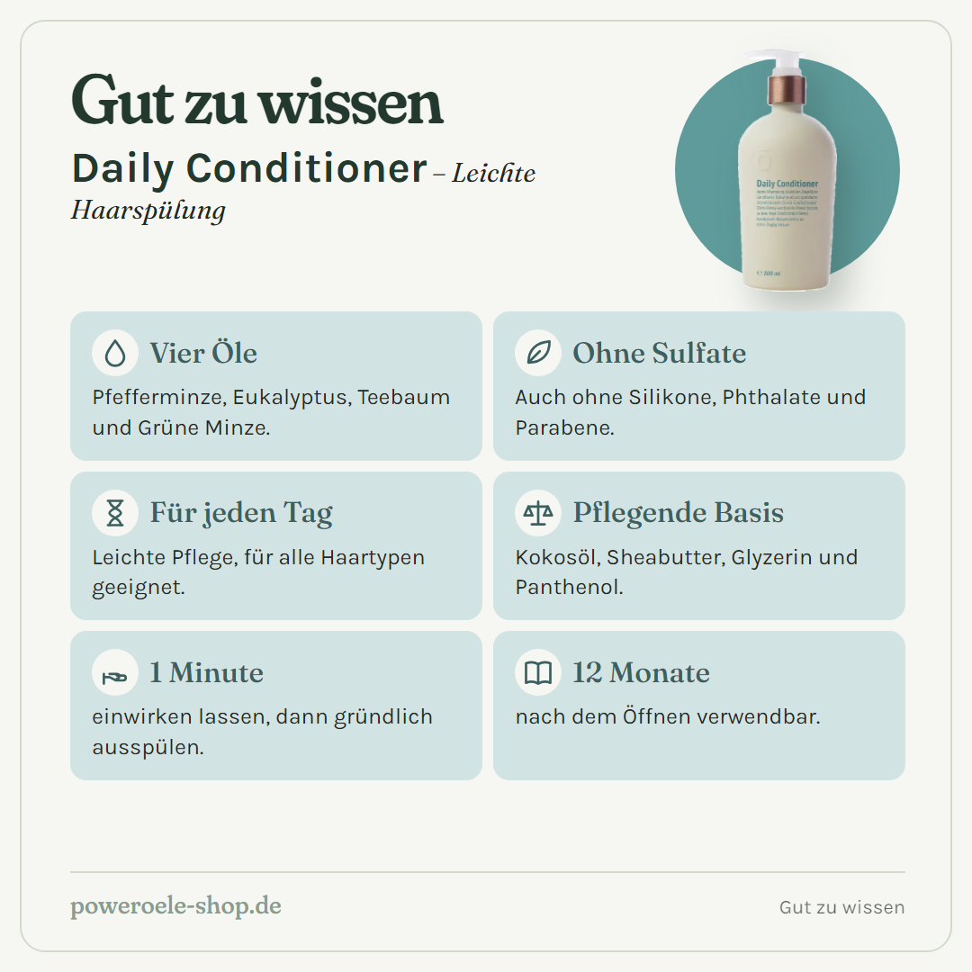 doTERRA Daily Conditioner - Gut zu wissen