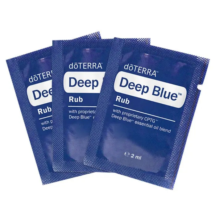 doTERRA Deep Blue Rub Proben 
