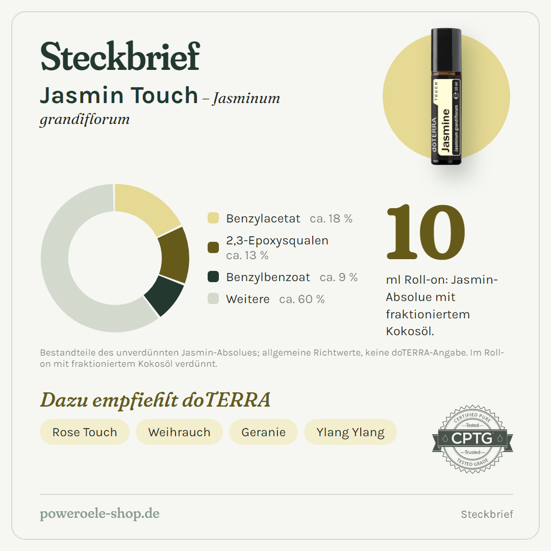 doTERRA Jasmine Touch - Steckbrief