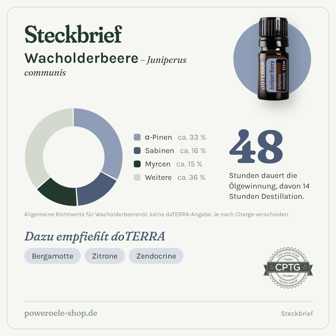 doTERRA Juniper Berry Wacholderbeere - Steckbrief