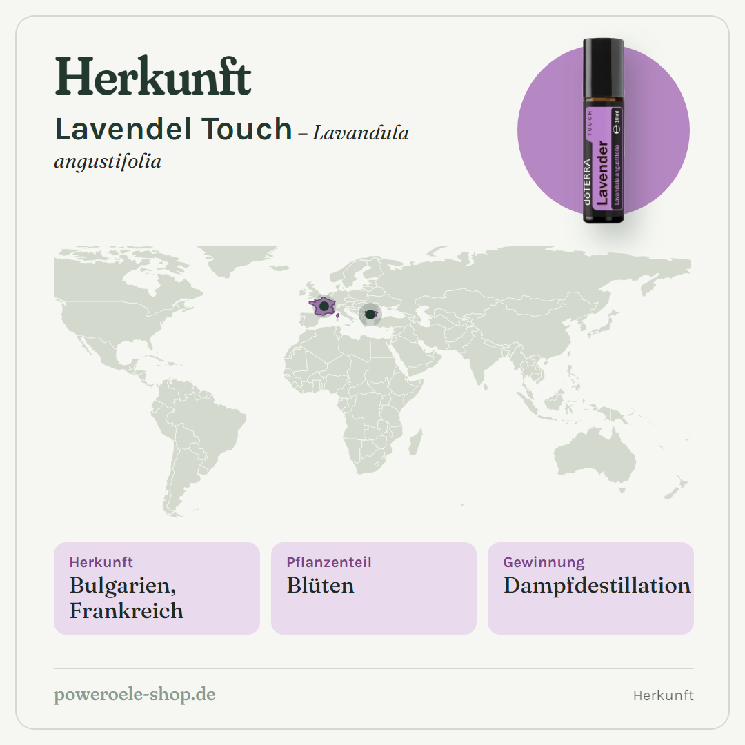 doTERRA Lavender Touch - Herkunft