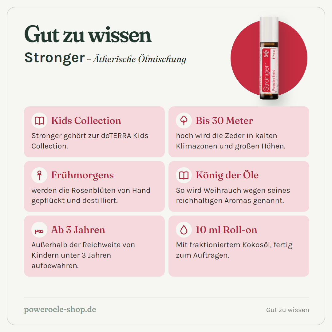 doTERRA Stronger - Schützende Mischung - Gut zu wissen