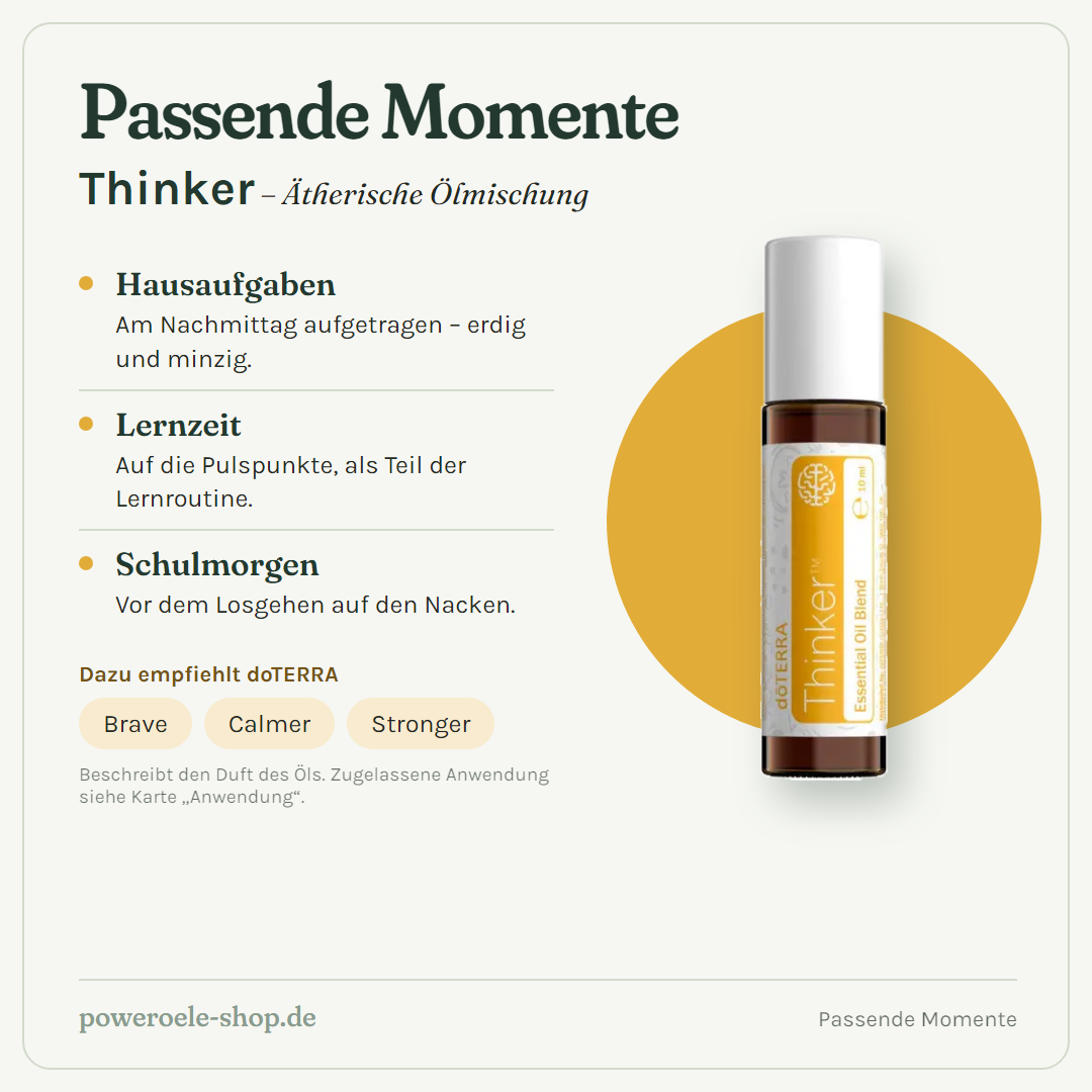 doTERRA Thinker - Passende Momente