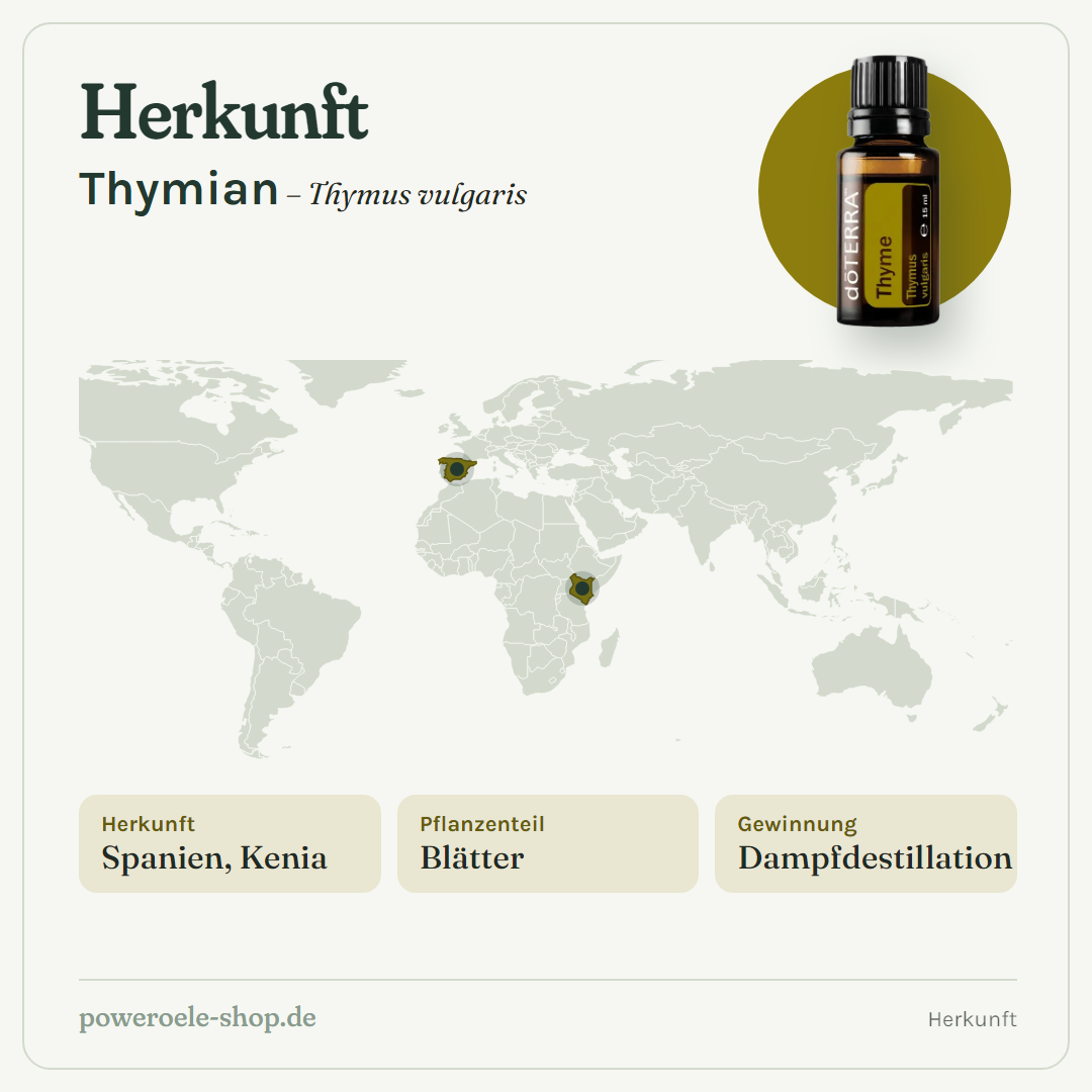 doTERRA Thymian (Thyme) - Herkunft