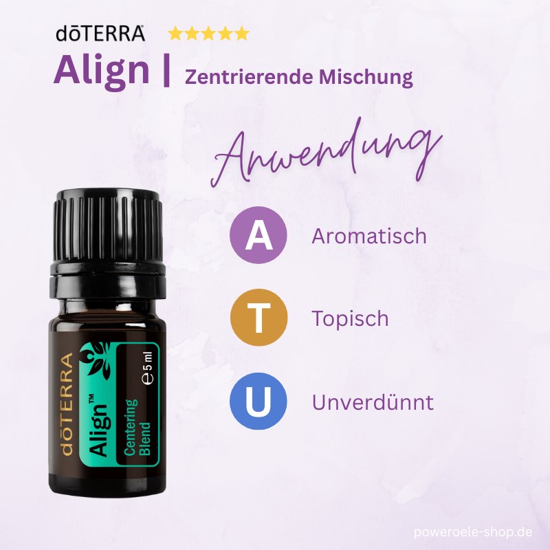doTERRA Align Anwendung