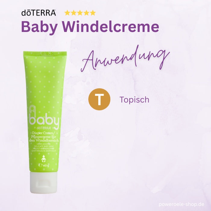 doTERRA Baby Windelcreme Anwendung
