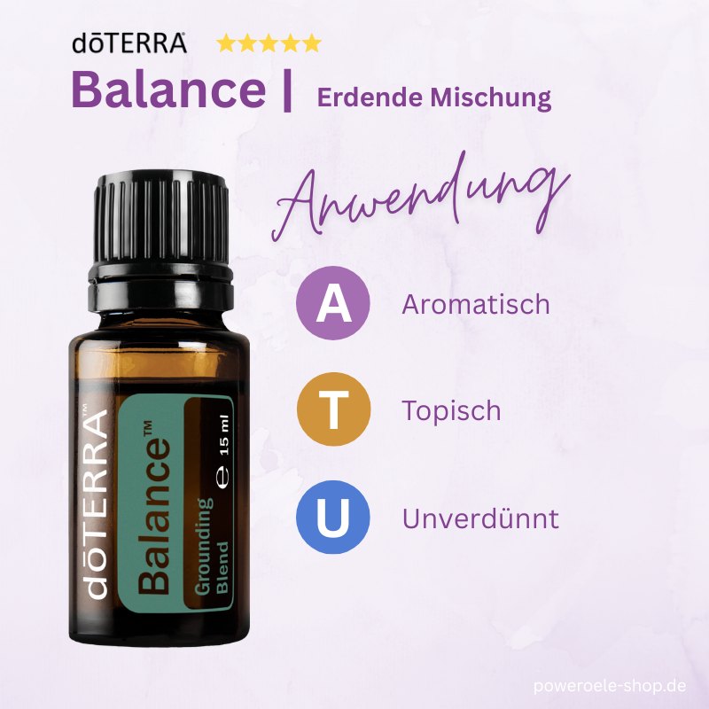 doTERRA Balance Anwendung