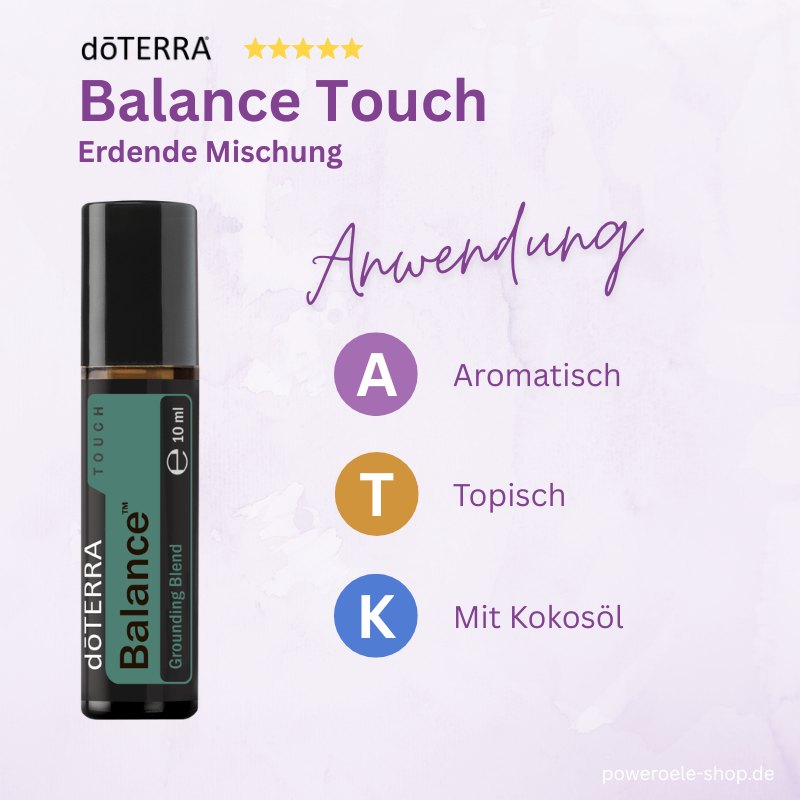 doTERRA Balance Touch Anwendung