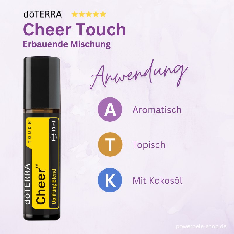 doTERRA Cheer Touch Anwendung