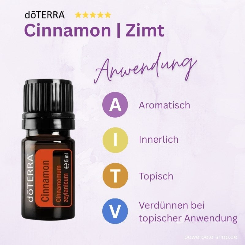 doTERRA Cinnamon Anwendung