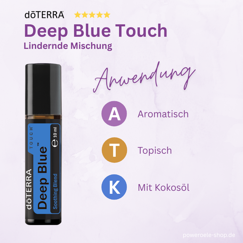 doTERRA Deep Blue Touch Anwendung