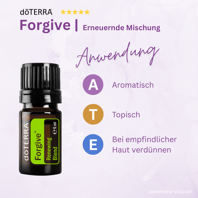 doTERRA Forgive Anwendung