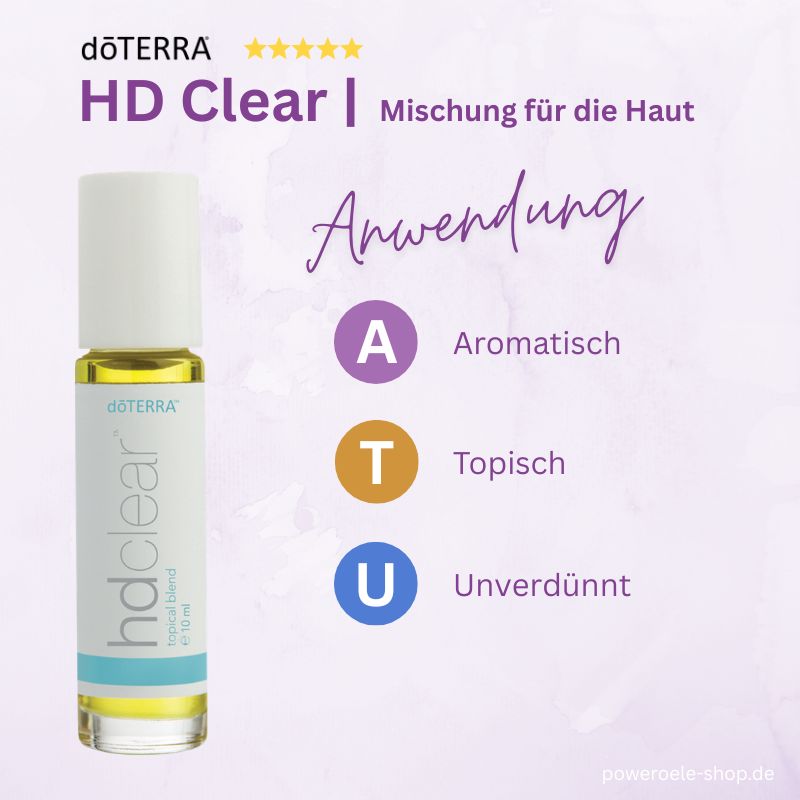 doTERRA HD Clear Anwendung