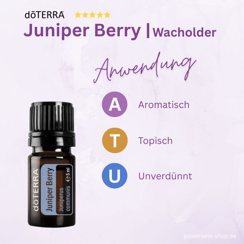 doTERRA Wacholderbeere Anwendung