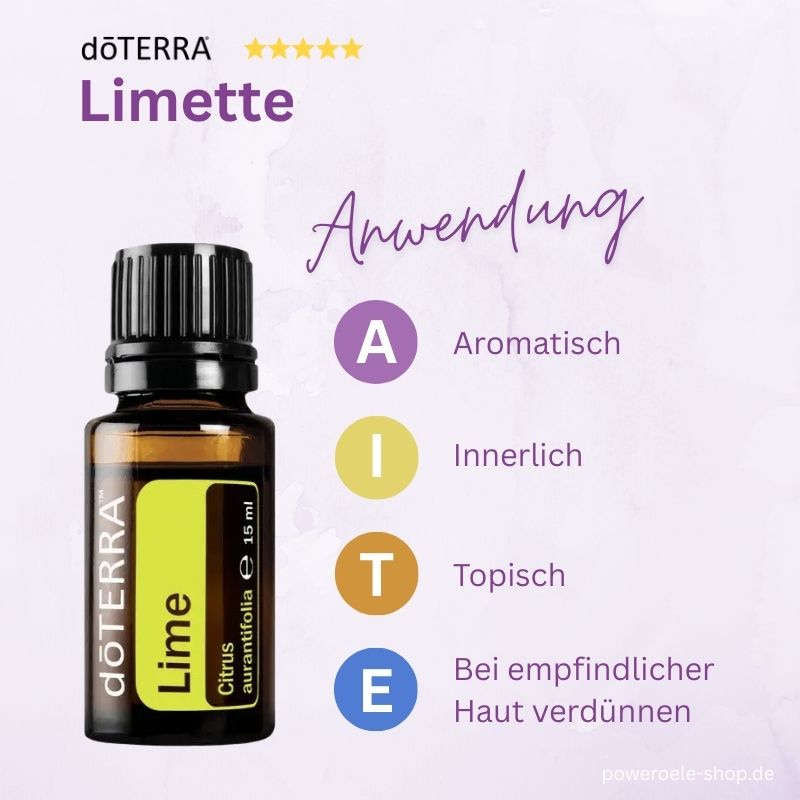 doTERRA Limette Anwendung