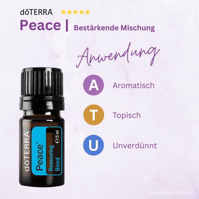 doTERRA Peace Anwendung