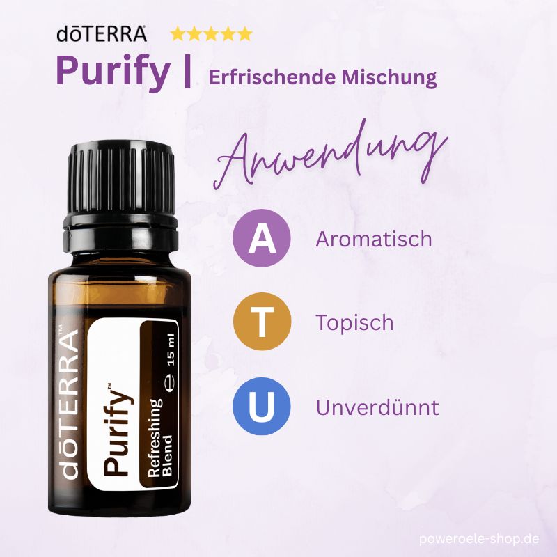doTERRA Purify Anwendung