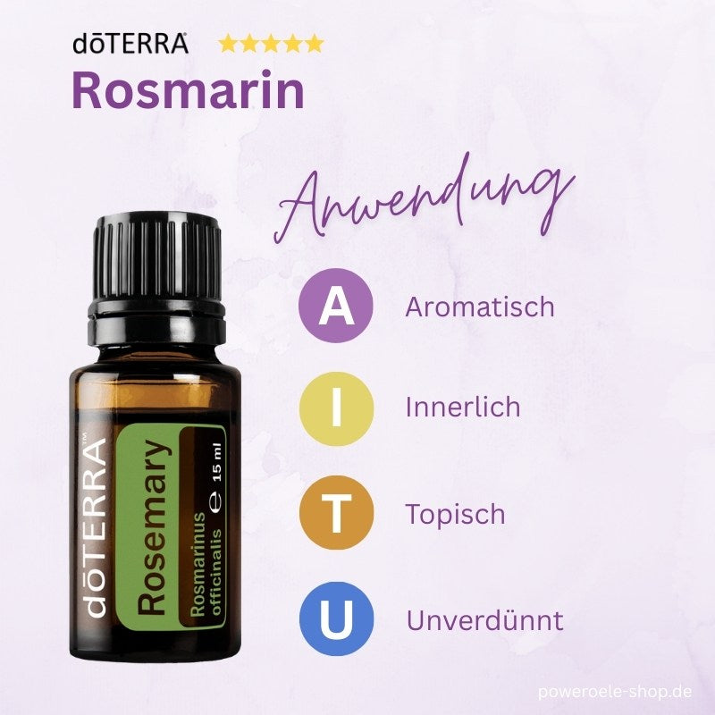doTERRA Rosmarin Anwendung