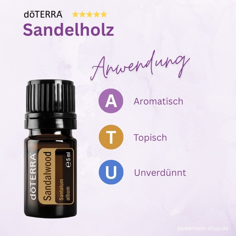 doTERRA Sandalwood Anwendung