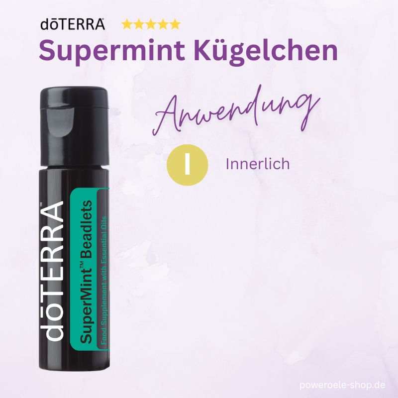 doTERRA Supermint Kügelchen Anwendung