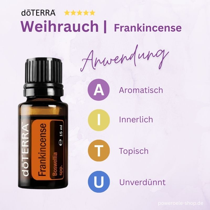 doTERRA Weihrauch Anwendung