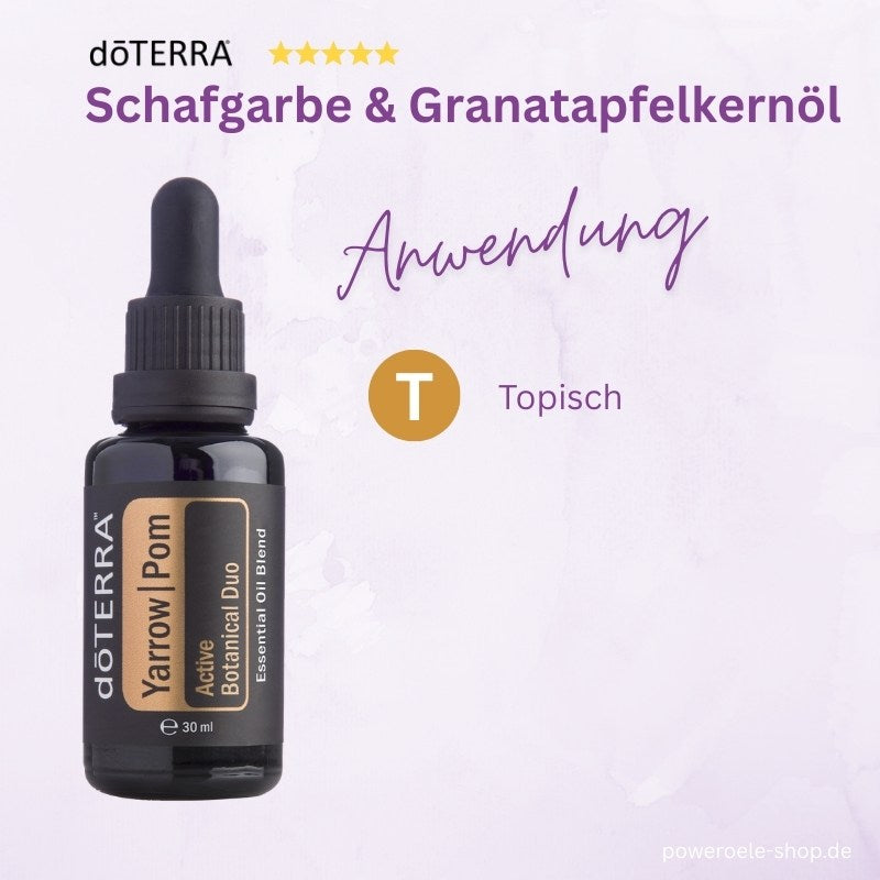 doTERRA Yarrow Pom Anwendung