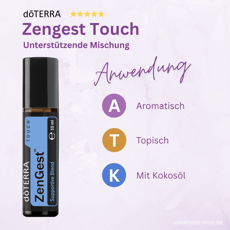 doTERRA Zengest Touch Anwendung