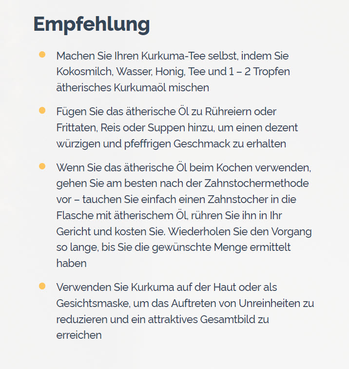 doTERRA Kurkuma Zweikammerkapseln Empfehlung